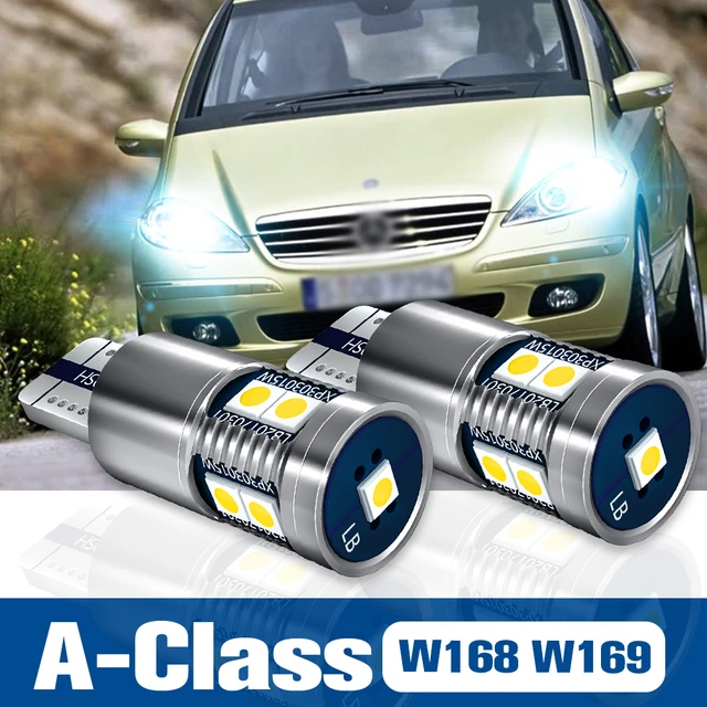 2pcs LED Clearance Light Bulb Parking Lamp Accessories Canbus For Mercedes  Benz A Class W168 W169 2005 2006 2007 2008 2009 2010 - AliExpress