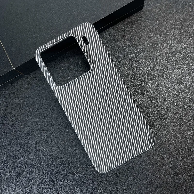 Sleek Carbon Fiber Protective Back Cover
