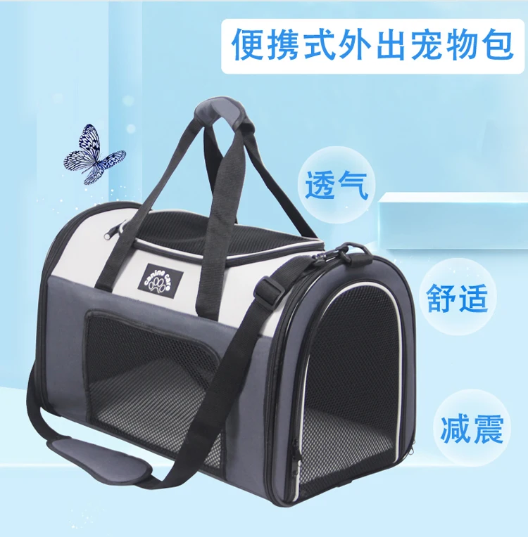 Title 1, Portable Pet Bag For Outings Dog Cat Handbag B...