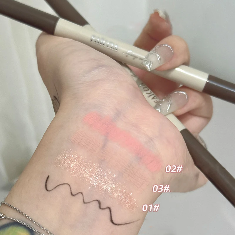 Matte Aegyosal Pencil Highlighter Glitter Waterproof Liquid Under Eye Liner Arrow Pen Shading Korean Make Up Cosmetics