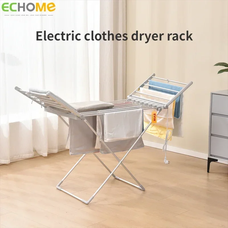 Foldable Clothes Dryer Portable 220v Electric Clothes Drying Rack Warm Air  Energy Saving Dryer Closet Type Air-drying Wardrobe - Clothes Drying  Machine - AliExpress