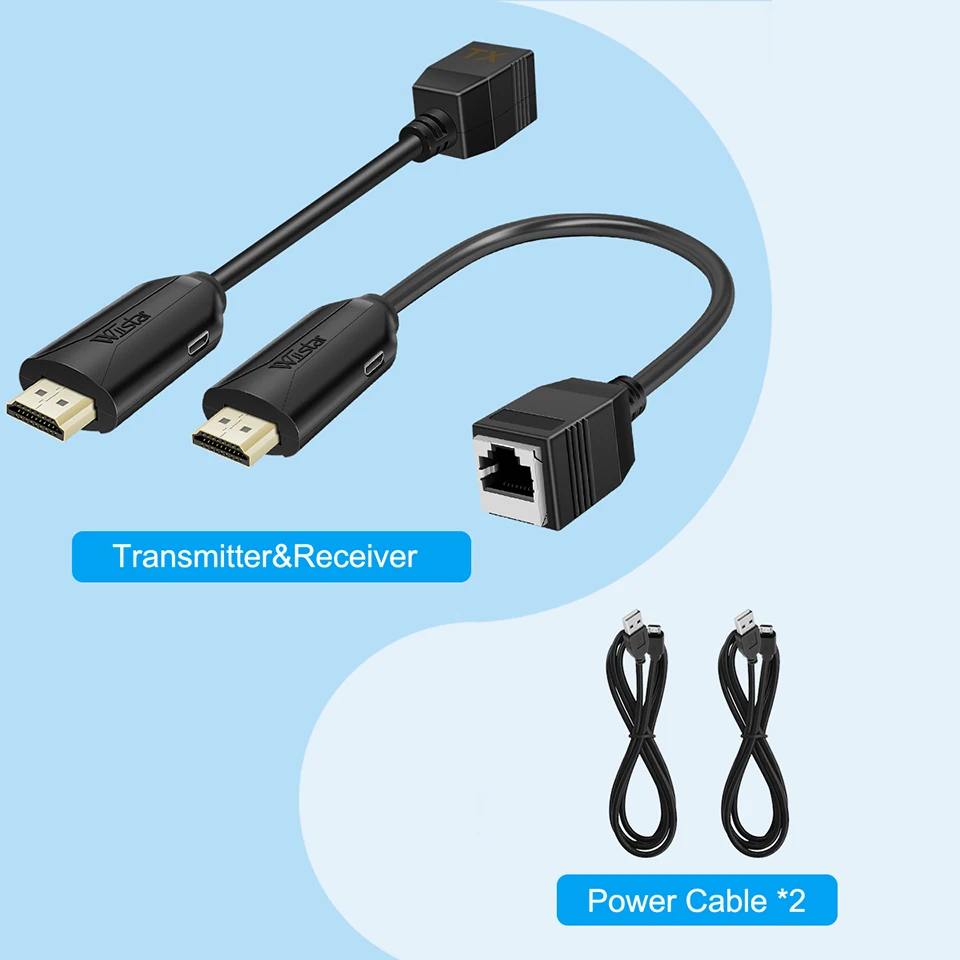 Cable Hdmi Extender Convertidor Lan A Hdmi 4K HDMI Extender Up To - Main Image
