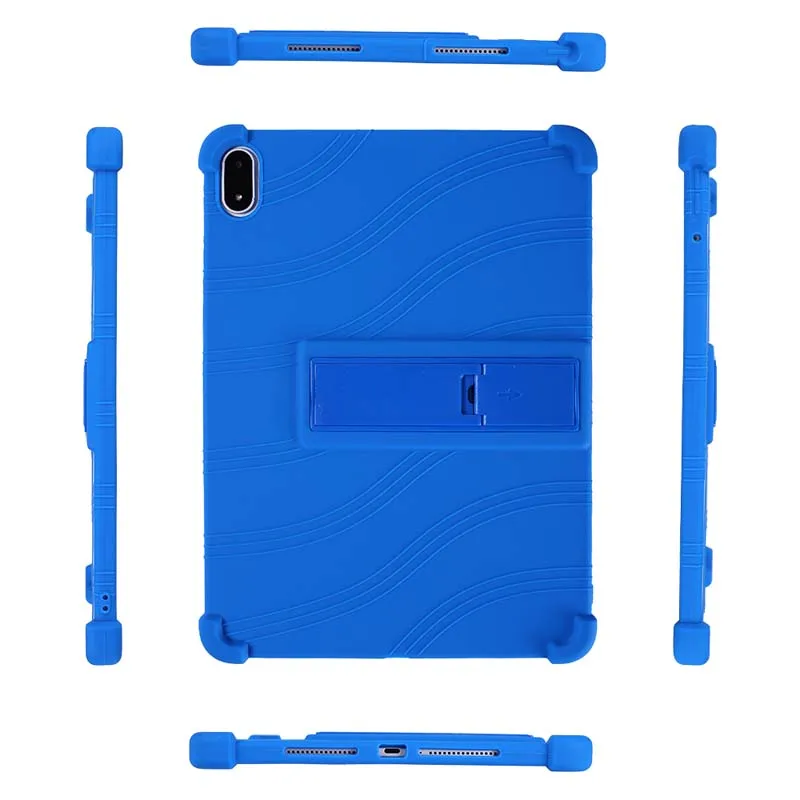Enhanced Soft Silicone Shockproof Case with Stand Holder - Anti-Crack Protective Cover