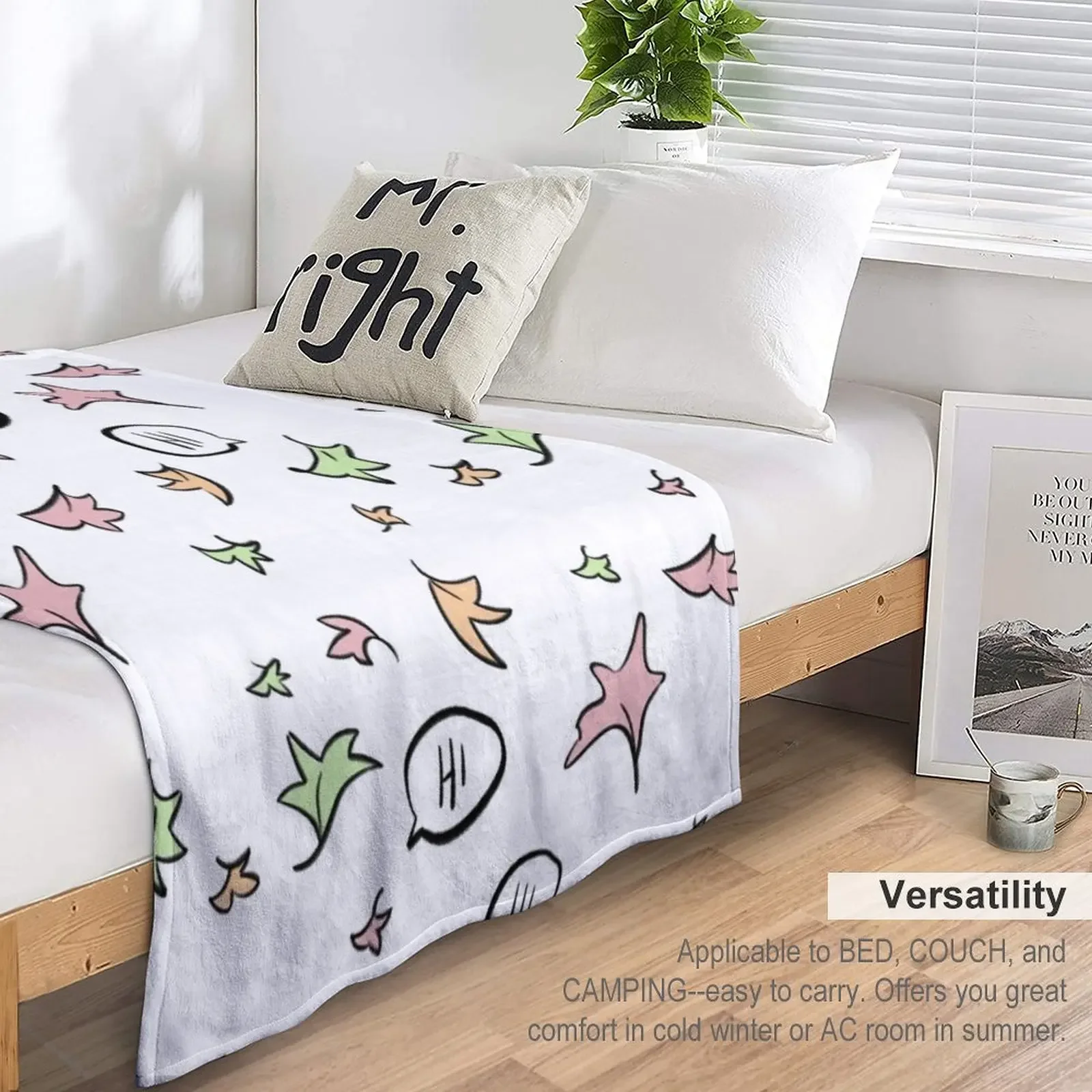heartstopper Netflix nick Charlie Throw Blanket Blanket For Decorative Sofa anime Sofa Quilt Furry Blanket 5