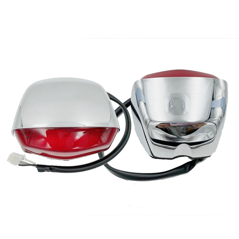 

Motorcycle Tail Light for Suzuki Haojue GZ125 GZ150-A Chopper Cafe Racer Rear Brake Stop Lamp Red Lens Tail-Lamp