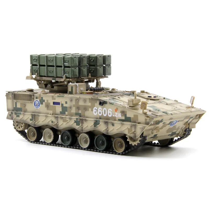 

1/72 Scale Model China Red Arrow 10 Multi Purpose Missile Desert Digital Blue Army Armored Vehicle Model Diecast Toy Collection