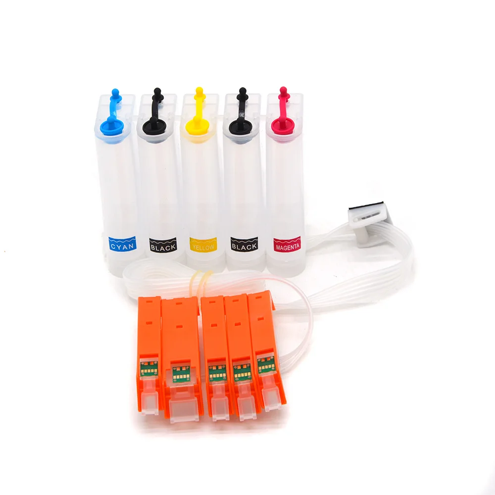 Canon PIXMA TS6140 TR7540 TR8540 TS704 TS6340 프린터용 칩이 포함된 5색 PGI-480 CLI-481 Ciss 시스템