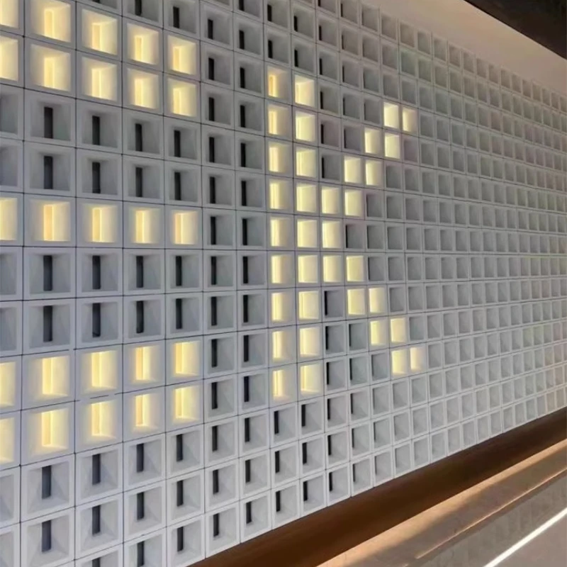 Cement Mold, Plastic Prefabricated Block, Decorative Wall, Hollow Flower Window, Grass Planting Brick, Home Garden Decoration