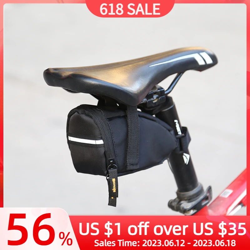 Durable Bicycle Bags Multi function Bicycle Saddle Bag Rainproof MTB