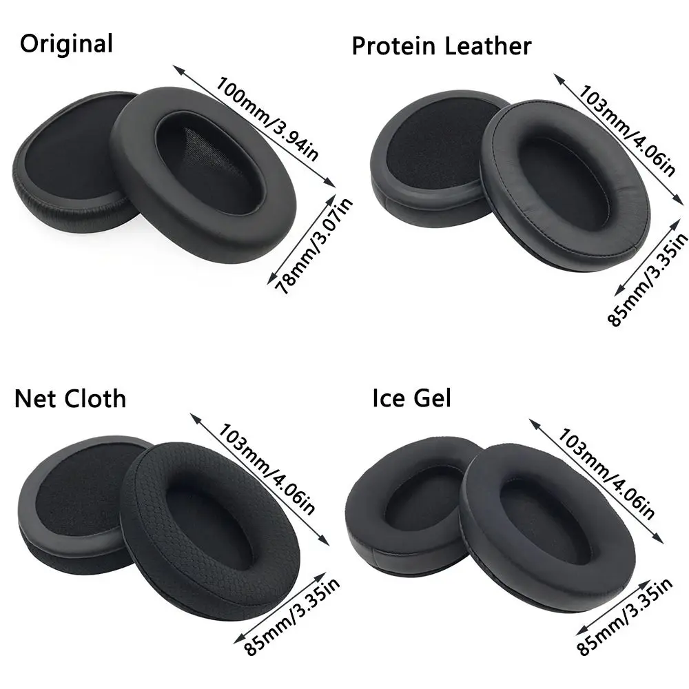 1Pair Replacement Ear Pads Soft Memory Foam Cushion for AKG K361 K371 Headphone Earpad Headset Accessories