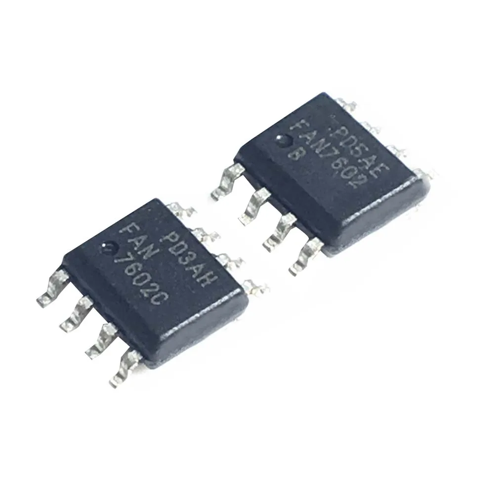 

2pcs New Original 1mA SOP-8 FAN7602 PWM Controller Chip