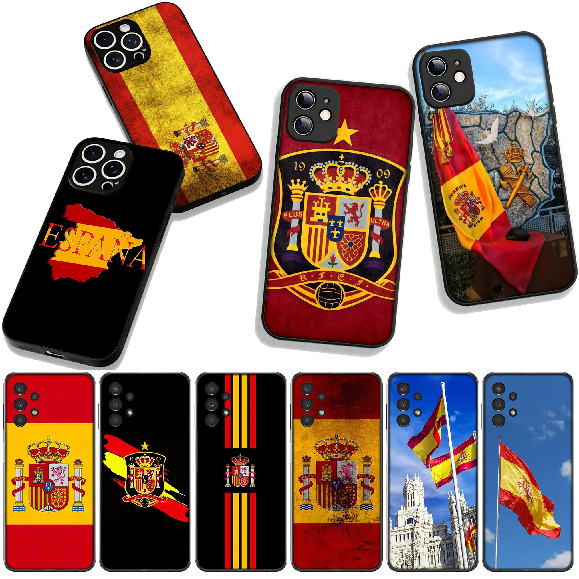 Spain Flag Phone Case Cover