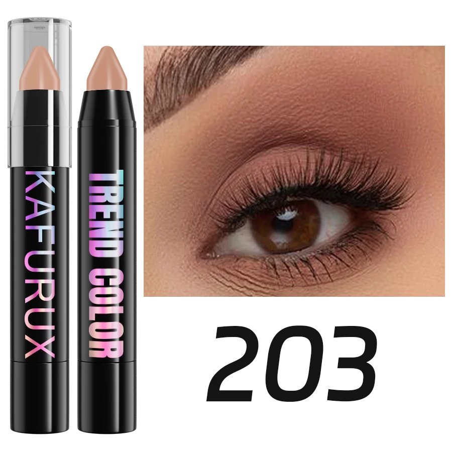 thumbnail image 1 of 24 Colors Pearlescent Glitter Eyeshadow Eyeliner Pencil Waterproof Matte Nude Eye Shadow Eye Makeup Shimmer Highlighter Pen Tool, 1 of 5