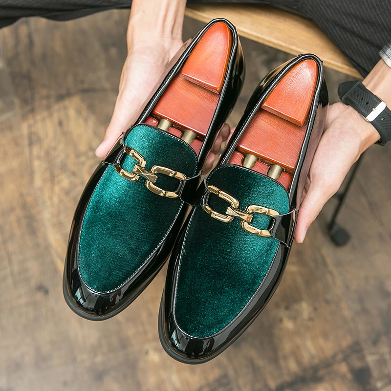 

Итальянские классические туфли, Мужская Свадебная модная офисная обувь, Высококачественная модная замшевая удобная мужская деловая обувь, кожаная обувь с зеркальным лицевым покрытием