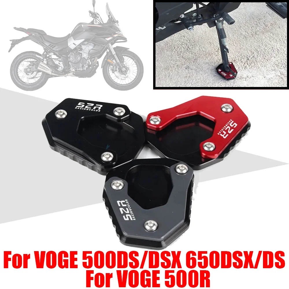 Kickstand Side Stand Extension Pad Enlarger Support for Motorcycle Accessories
