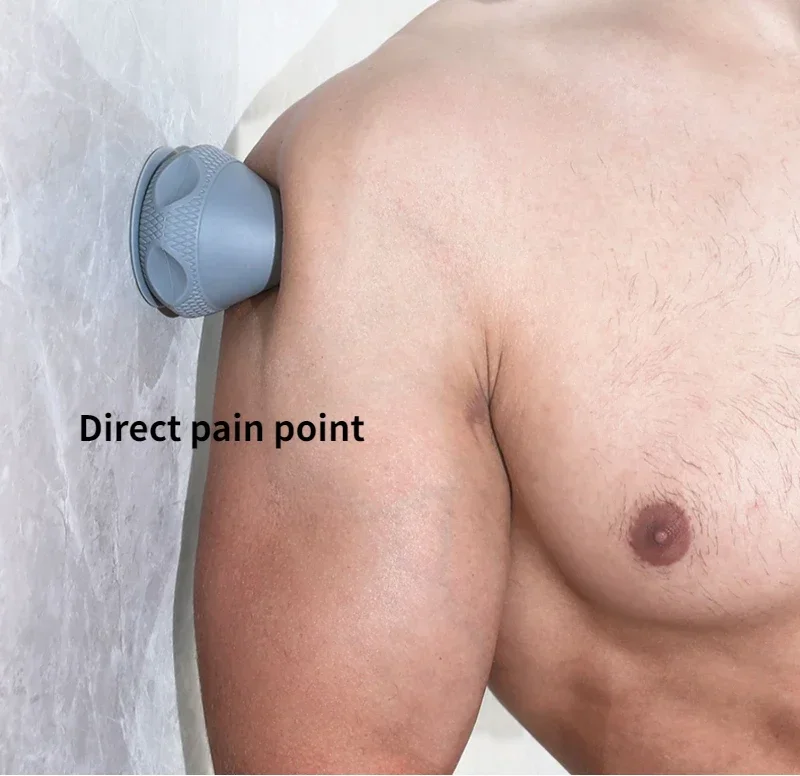 Silicone Massage Cone Solid Adsorption Ball Psoas Thoracic Spine Back Scapula Foot Yoga Muscle Release Massage Apparatu Neck