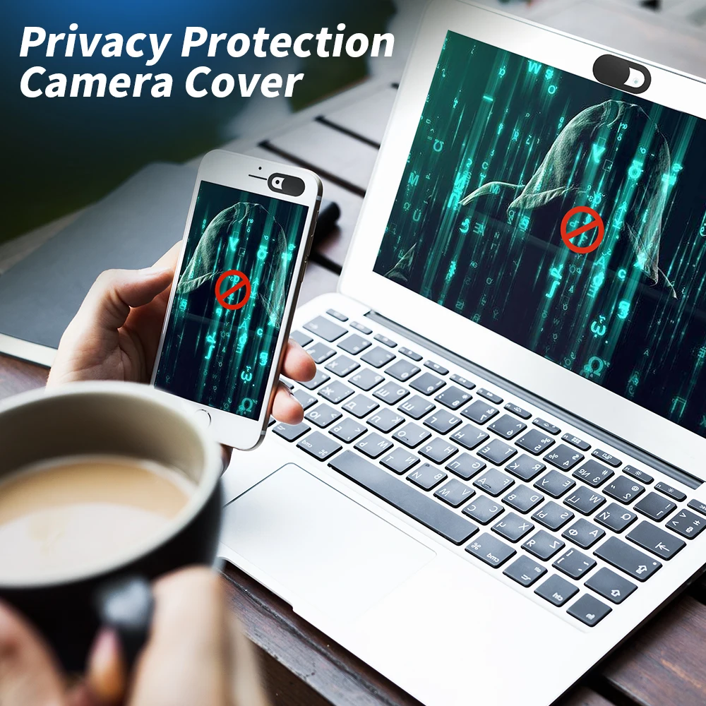 Privacy Protecting Magnetic Webcam Cover Slider