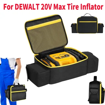 무선 공구 보관 거치대 정리함, 포켓 공기 압축기 운반 가방, DEWALT 20V 맥스 타이어 팽창기 보호 케이스