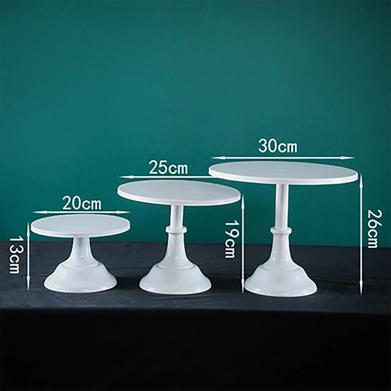 Cake Rack Cake Stand Dessert Stand Metal European Anti Slip Round for Weddings Parties Anniversaries