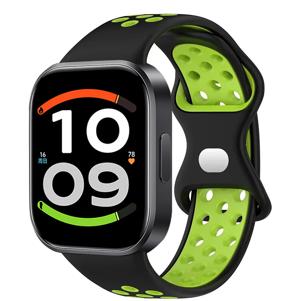 Two-Tone Breathable Silicone Strap - Replaceable Band