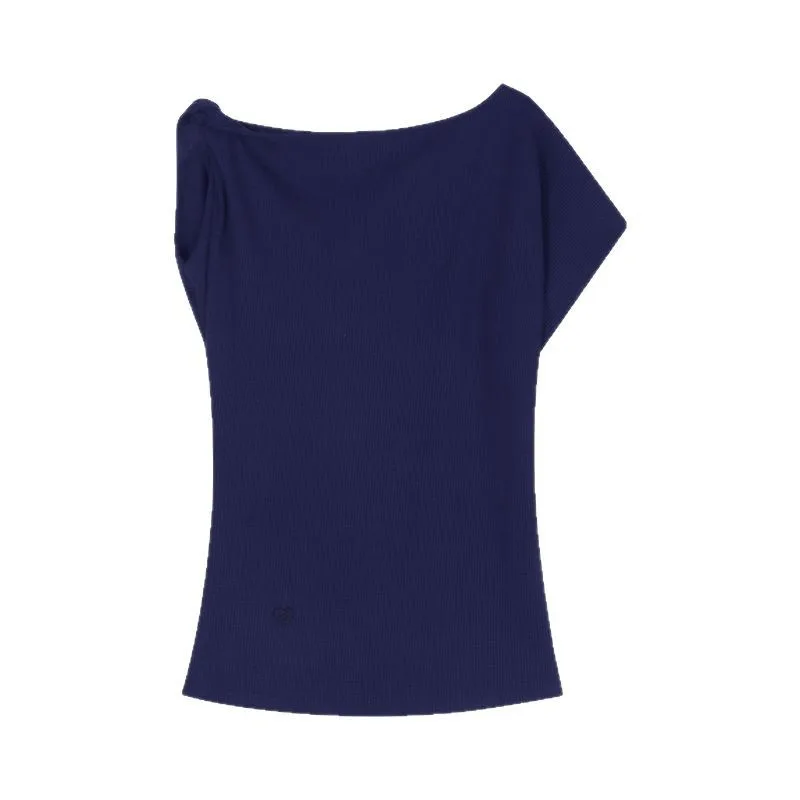 Women Casual Short Sleeve Heart Tshirt