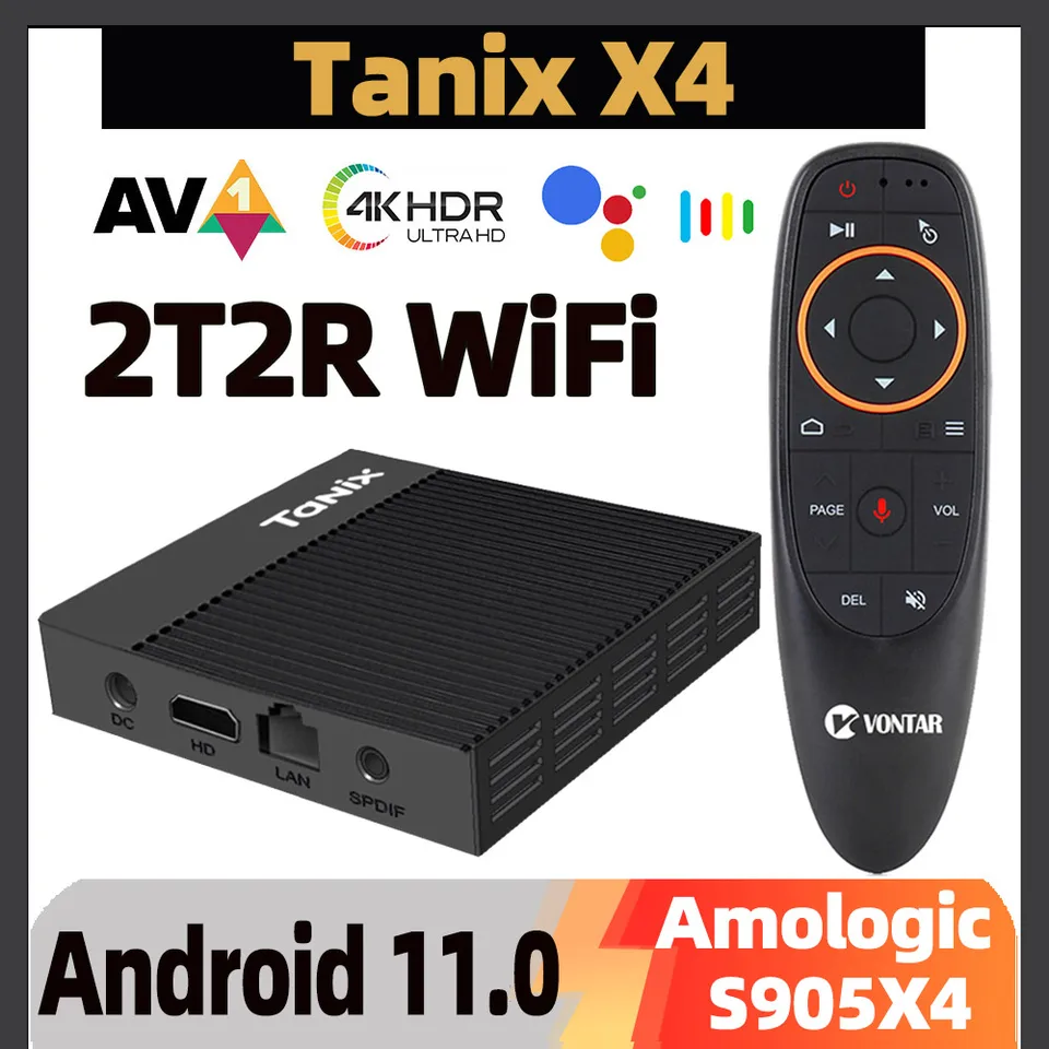 Smart Tv Box Gravity X4 Plus 4K Android 11 5G RAM 4GB — OfertaYa