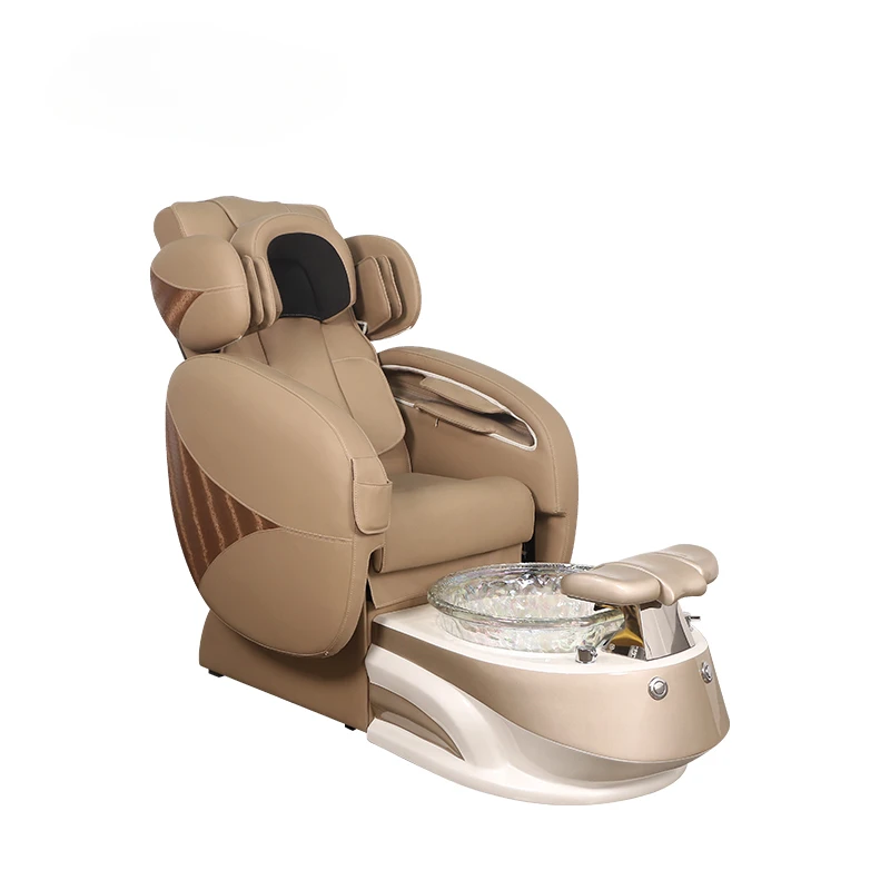 ETL Two Side Armrest Sliding With Fixed Remote Control  Luxury Spa Pedicure-Chair 4