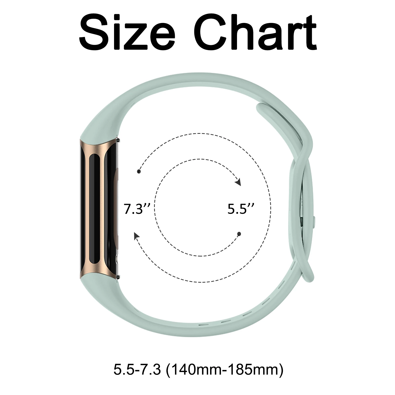 Silicone Floral Watch Band Replacement