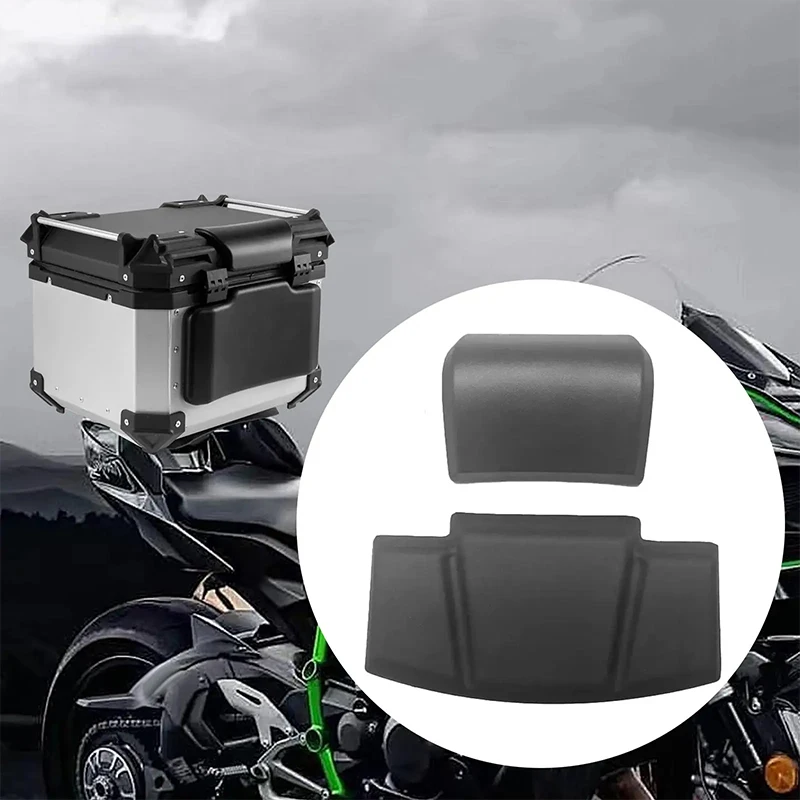 Motorrad Passagier Rückenlehne Zurück Pad Universal Selbst-klebe Stoßfest Moto Hinten Top Case Box Gepäck Kissen Pad Rückenlehne – Detail 5