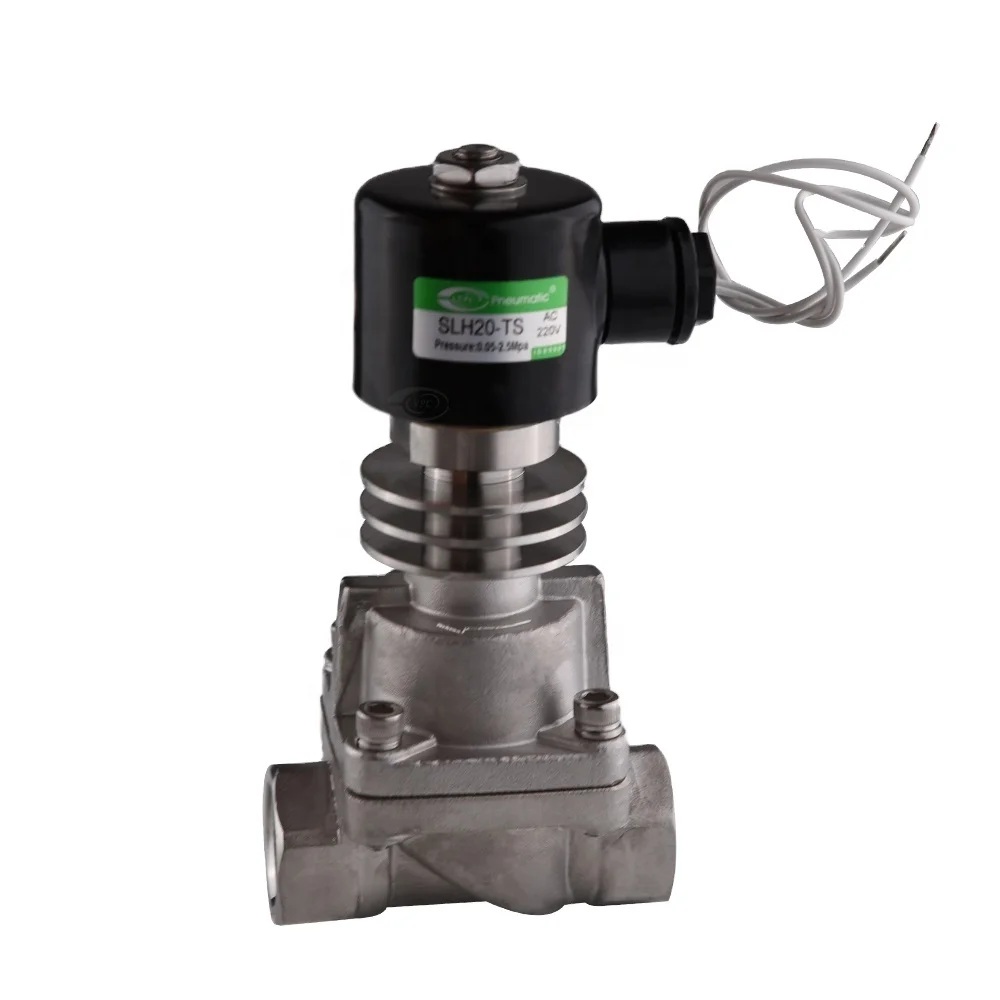

SLH series DC24V High Temperature Pneumatic Valve for