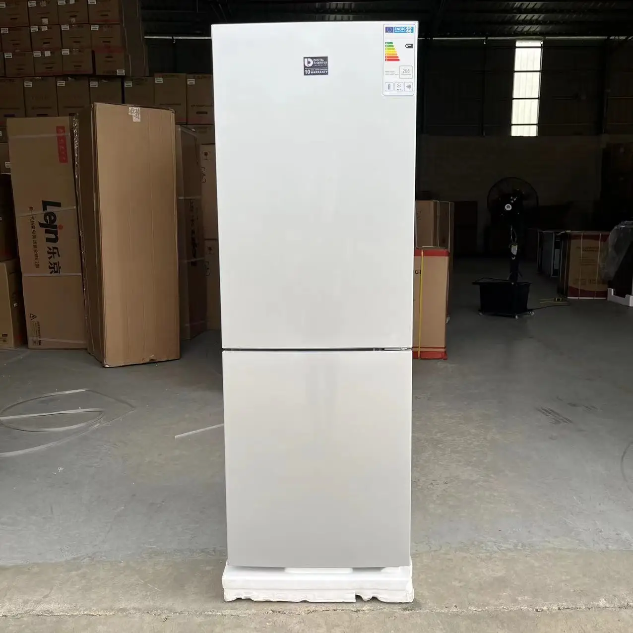 202-216L Fridges Two Doors Refrigerator Household Freezer Refrigerators For Homes Bottom-freezer Refrigerators