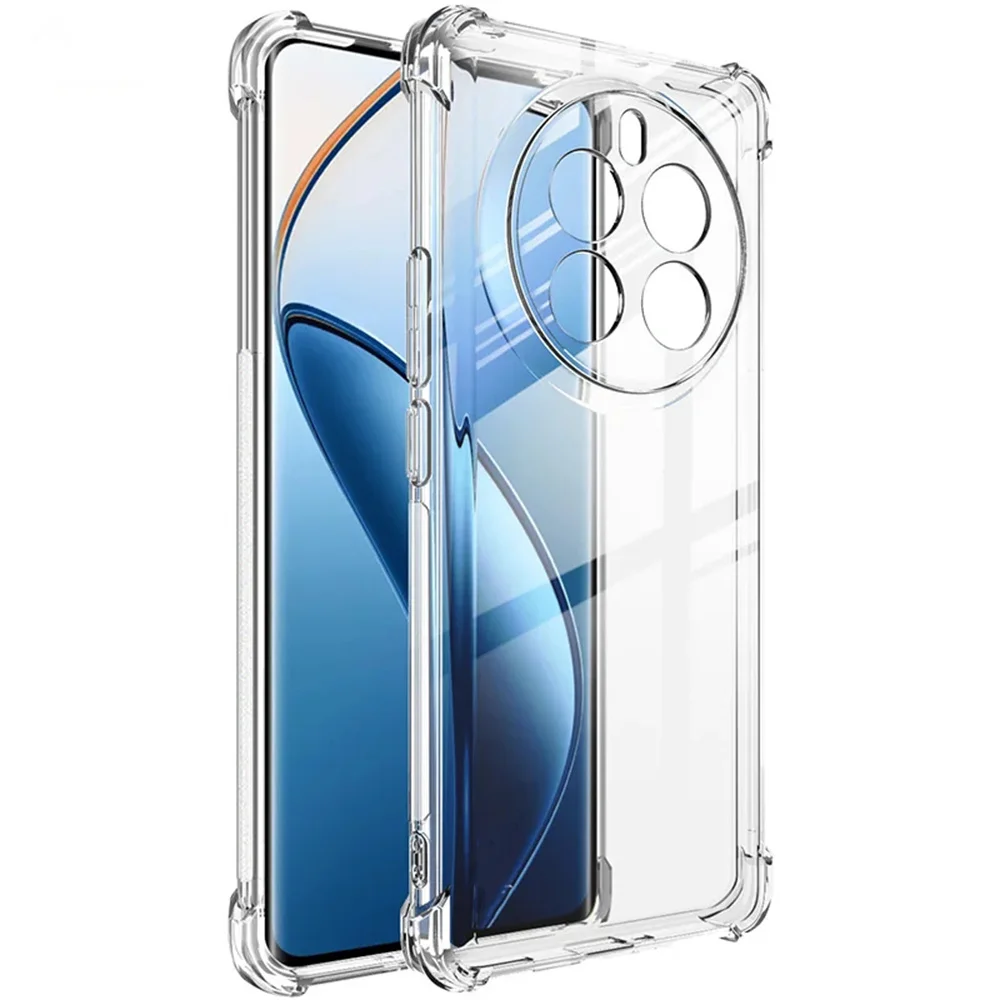 Clear Silicone Soft Shockproof Protection Back Cover