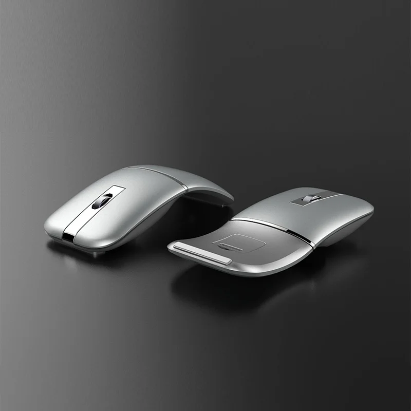

2023 NEW Ultra-thin Rotatable Wireless Mouse Rechargeable Bluetooth Silent Ergonomic Computer For Tablet Laptop Gaming Office