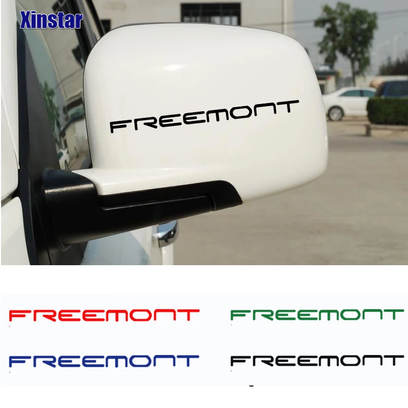 2pcs Rearview Mirror Sticker Car Body Sticker For Fiat Freemont - Car ...