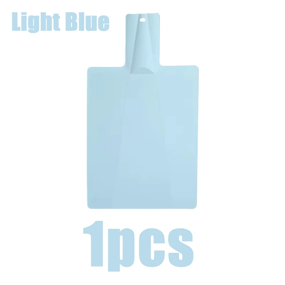 1pc Kreative Faltbare Kunststoff Schneiden Bord Schaufel-Förmigen Kunststoff Schneiden Bord Schneiden Gemüse Fleisch Obst Küche Utensilien