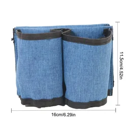 Hands - Free Travel Luggage Drink Holder - Durable Attachment (Navy)