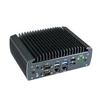 HUNSN Fanless Industrial PC,Mini Computer,IPC,Celeron J6412,IX15,Windows 11/Linux Ubuntu,TPM 2.0,6COM,HD,DP,3LAN,GPIO,9-36V 2Pin 5