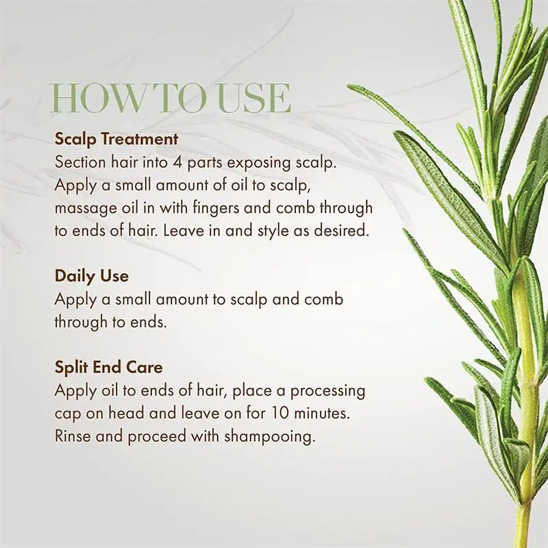 Olio essenziale per la crescita dei capelli, cura nutriente per capelli spezzati e secchi 2024 novità_voghion.com