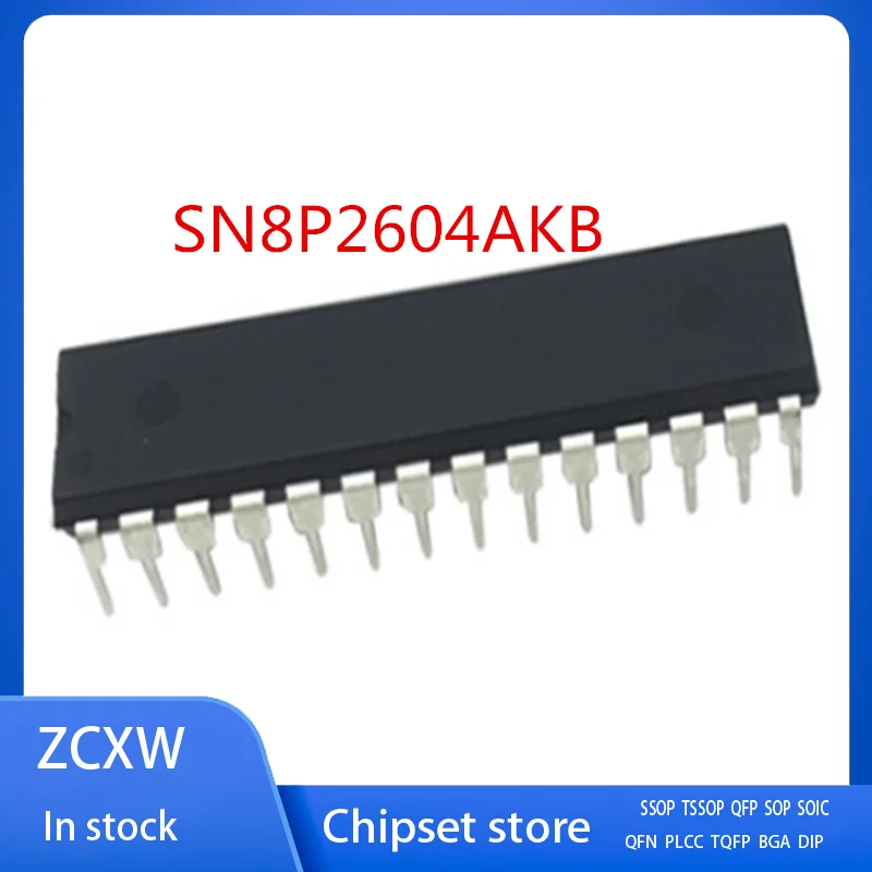 

1 шт./партия, новый SN8P2604AKB SN8P2604 DIP28
