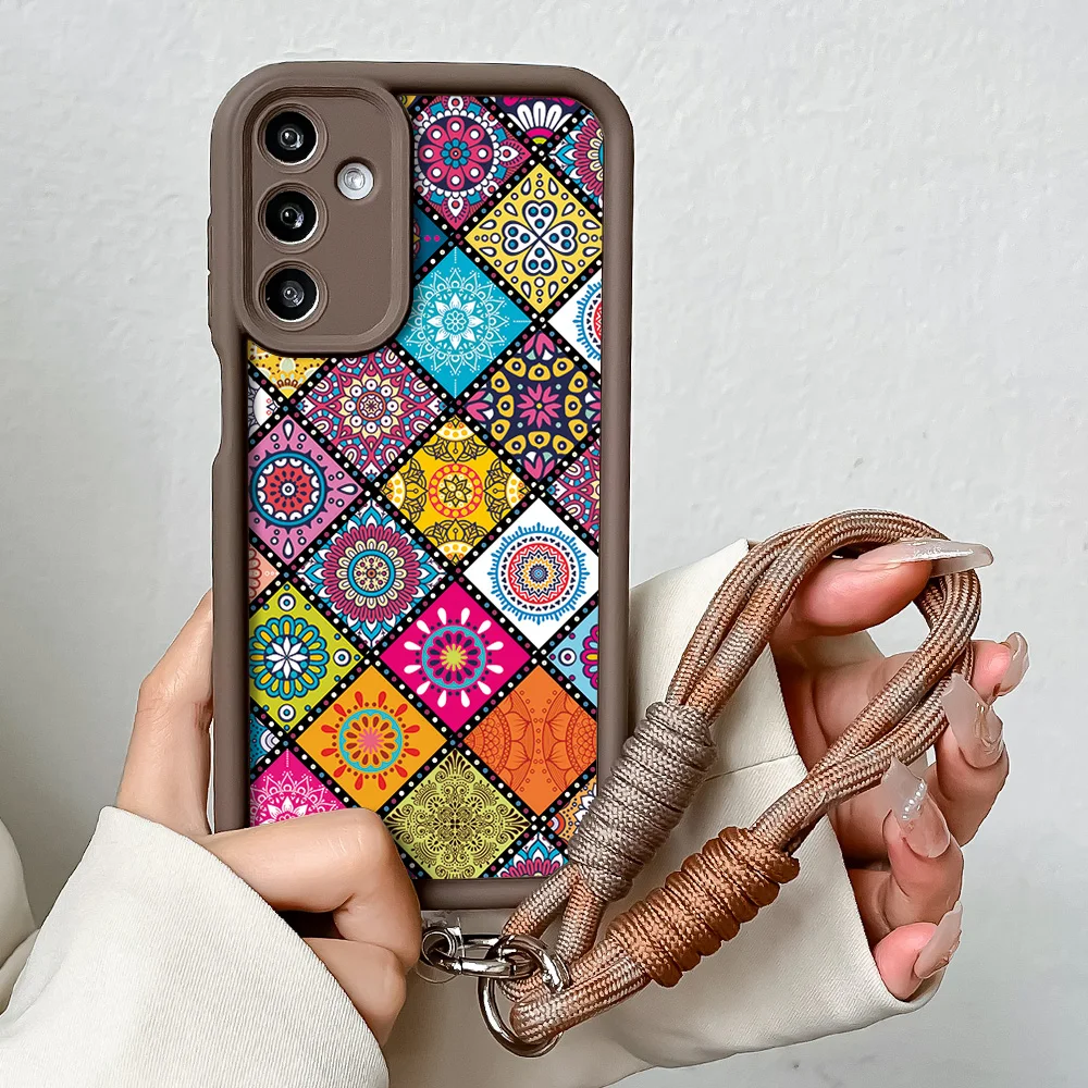 Vintage-Style Lanyard Phone Case