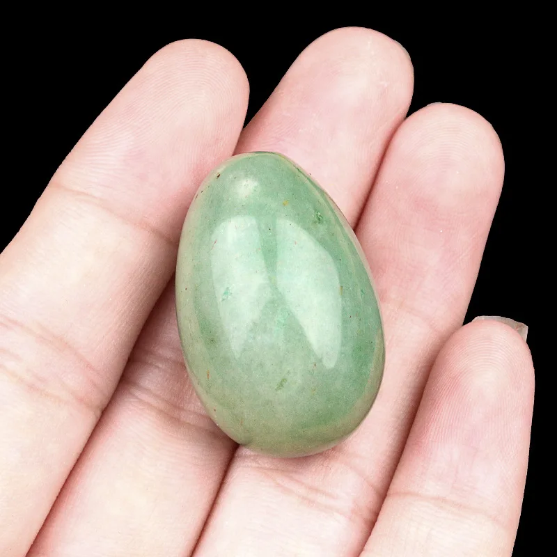 30mm Egg Crafts Natural Stone Crystal Ornament Amethyst Quartz Massage Gem Energy Mineral Specimen Jewelry DIY Home Decor Easter 6