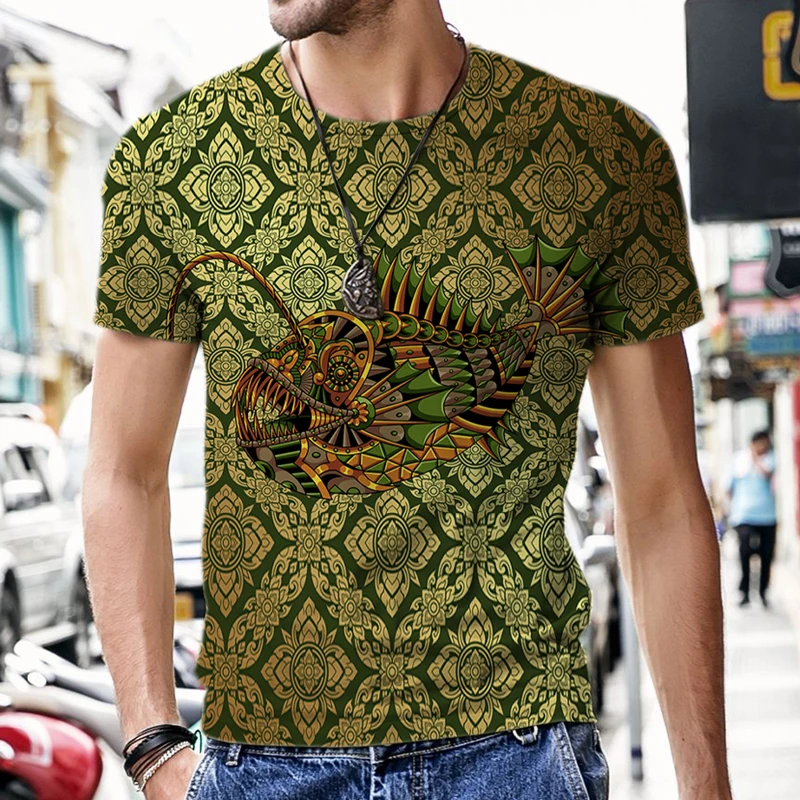 

Male Fashion T-shirt Male 2022 Newest Industrial metal spider pattern 3D Print T-Shirt Men Short Sleeve Summer Tops T Shirt tees