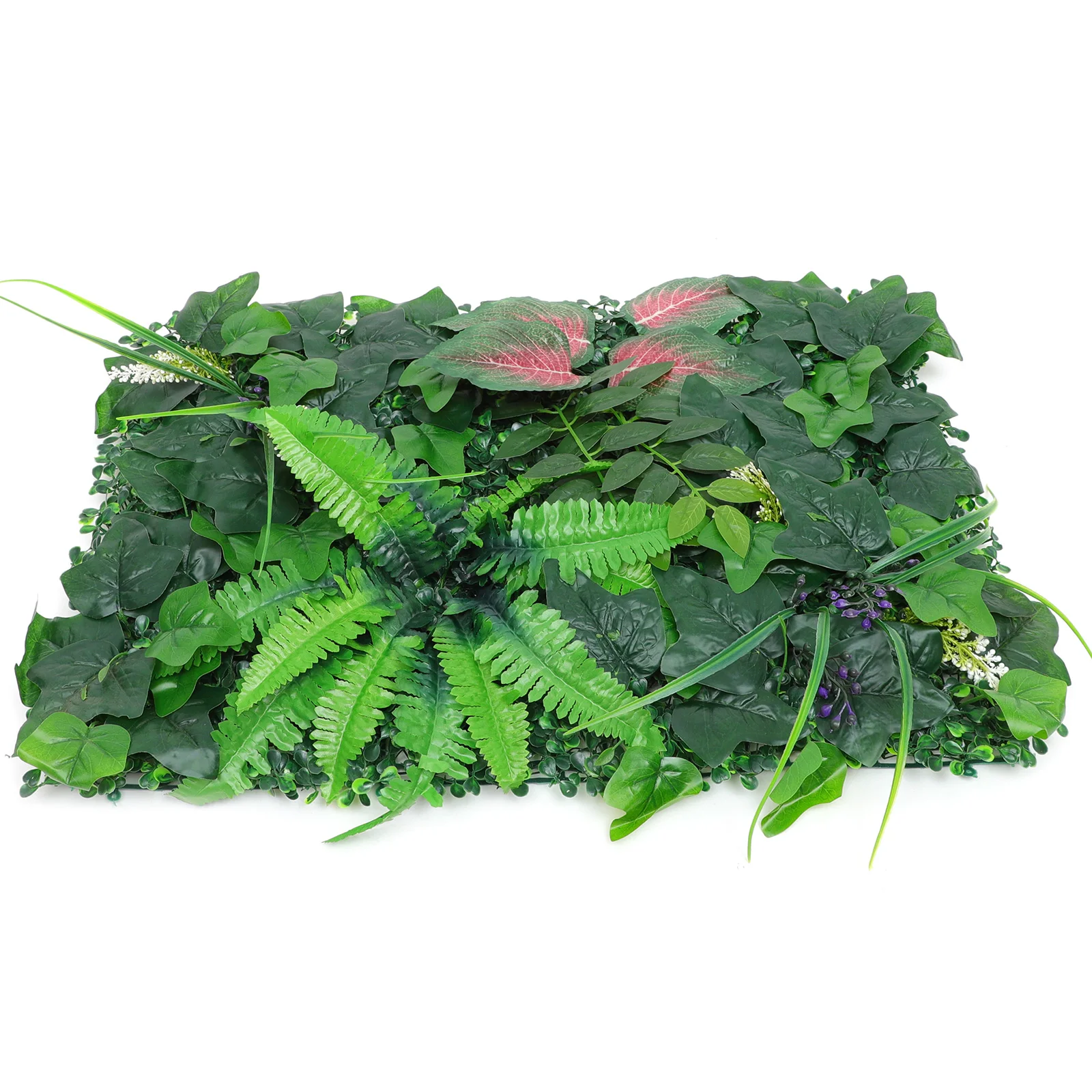 

Green Wall Decoration Plants Panels Simulated Fence Faux Outdoor Decorate Plastic Artificial