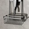 Convenient Toilet Shower Rack with No Drilling Installation Bathroom Storage Basket for Shower Room and Bath Products 3