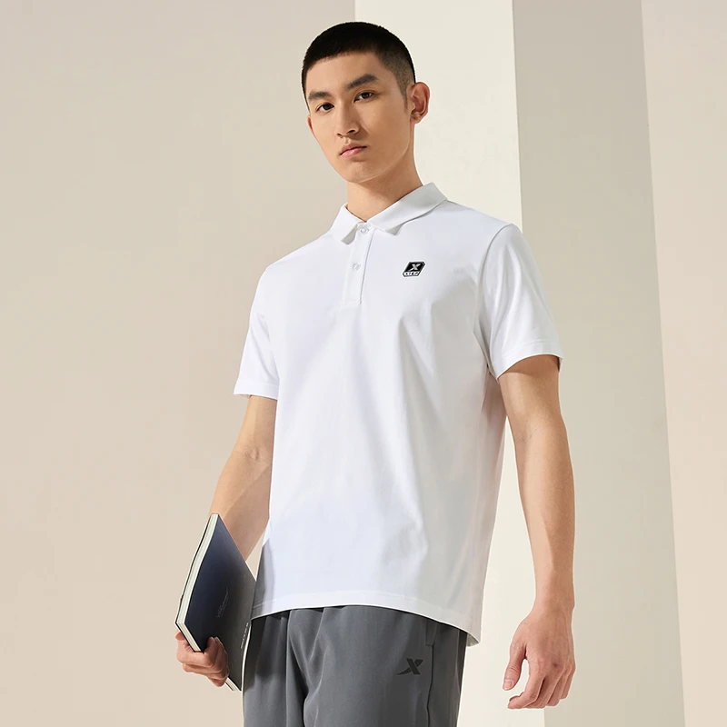 Xtep Knitting For Men 2024 Summer Trendy Leisure Sweatshirt Comfortable Elasticity Sole Breathable Tops 876229020163 2
