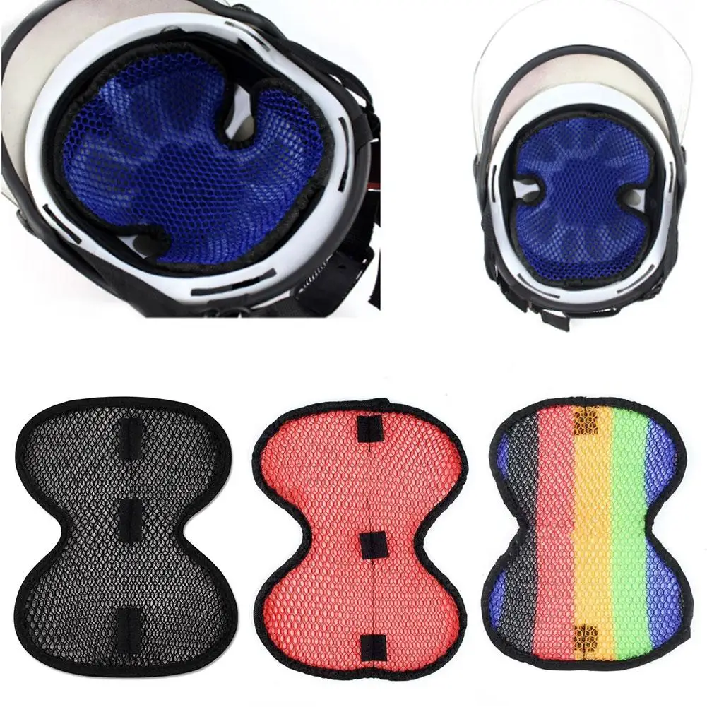 

Breathable Motorcycle Helmet Insert Liner Cap Cushion Lining Pad Wicking Quick-drying Insulation Sweat Pad Helmet P6F1