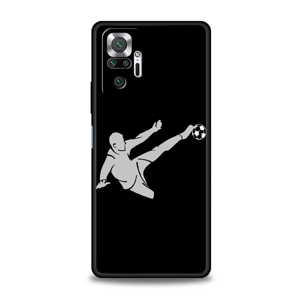 Dynamic Football Art Phone Case - Stylish and Protective Cover