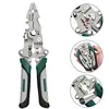 Electrician Specific Wire Stripping Pliers Multifunctional Foldable Pliers for Wiring Cutting Anti-Slip Stripping Pliers