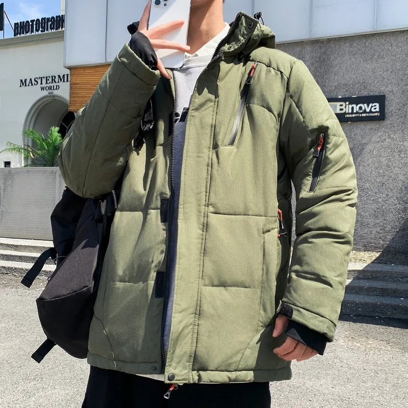 Winter Men's Jackets Winter Parka Men Coats Free Shipping Mens Designer Clothes Work Jacket Windshield Sport Cardigan