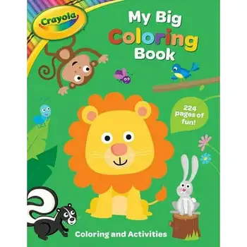 BUZZPOP: Crayola: My Big Coloring Book (a Crayola My Big Coloring Activity Book for Kids) (Paperback) 2